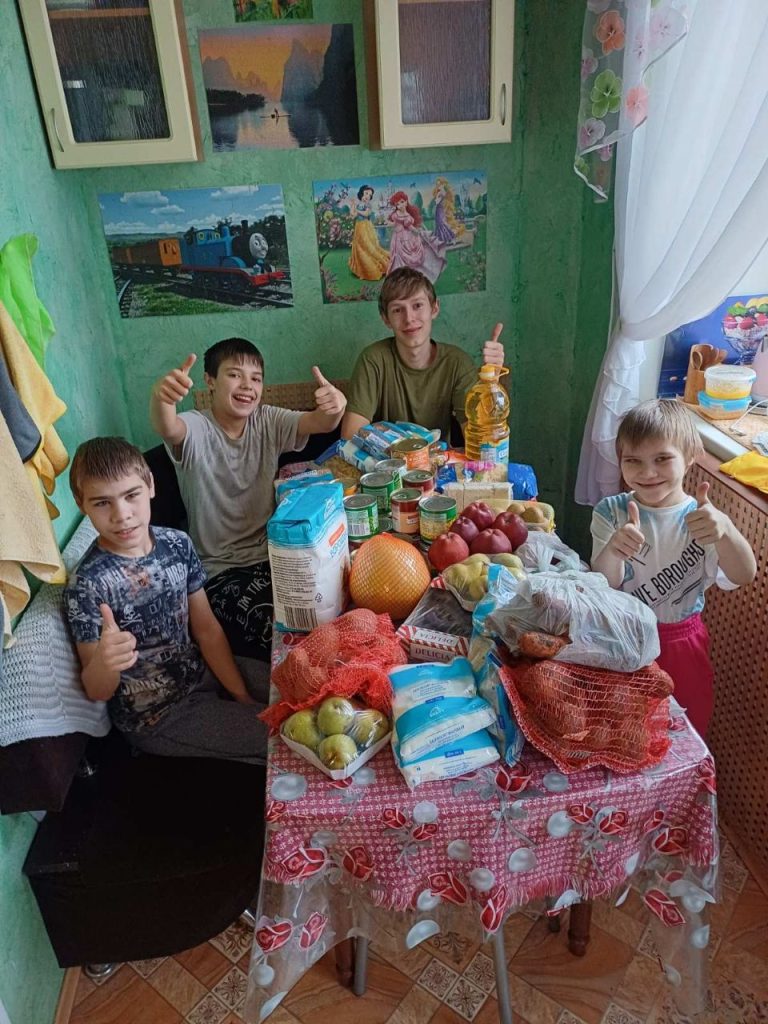 ПРОДУКТОВА ПІДТРИМКА ДЛЯ ДБСТ ЮРЧЕНКО, М. КРИВИЙ РІГ