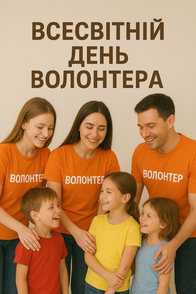ВІТАЄМО ВСІХ ВОЛОНТЕРІВ ЗІ СВЯТОМ!